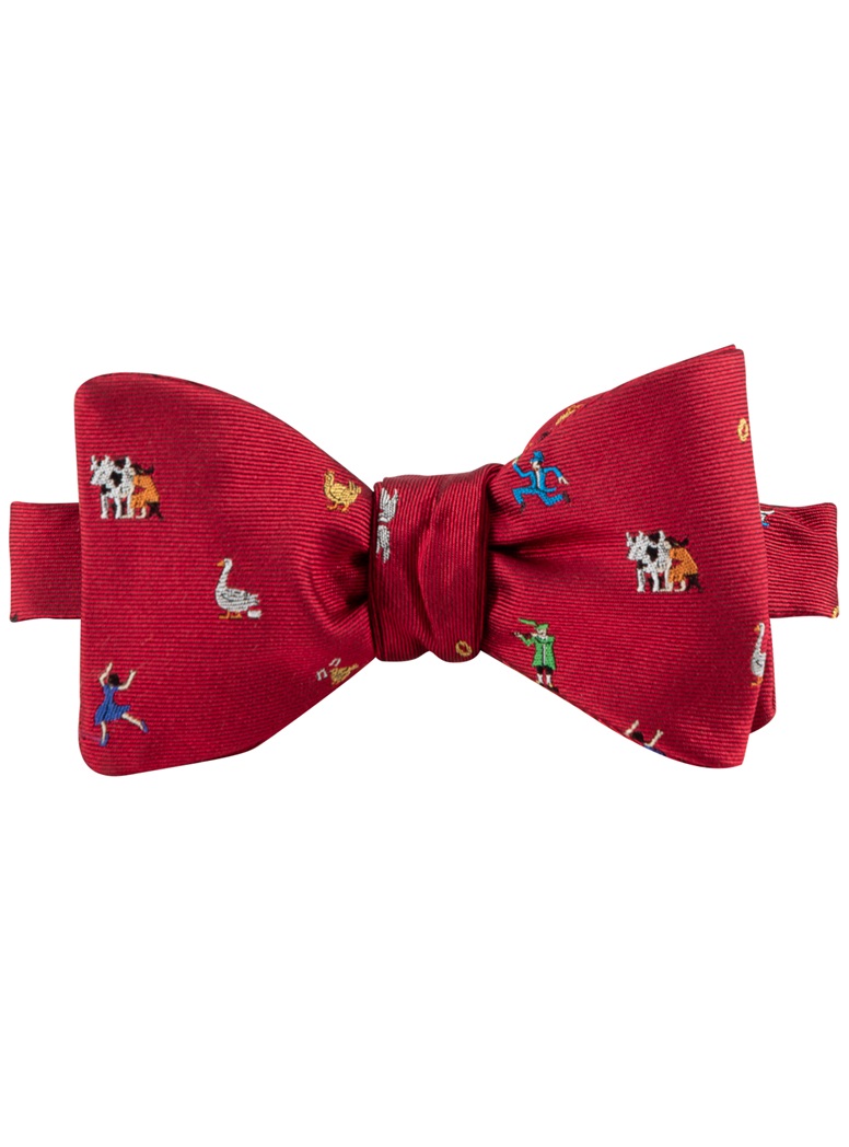 12 Days of Christmas Bow in Red