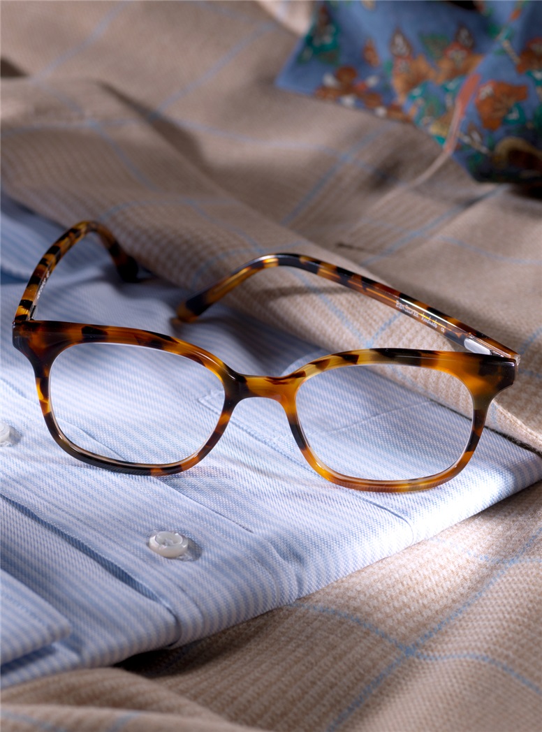 Slender Tip Frame in Tortoise