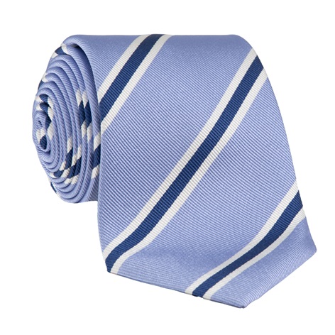 Silk Striped Tie in Dawn