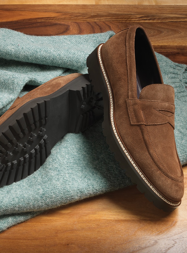 The City Loafer in Tobacco Suede