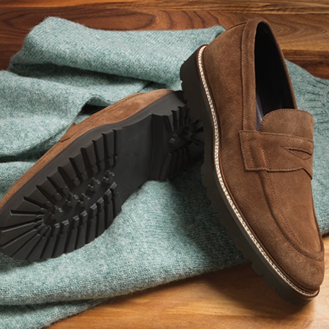 The City Loafer in Tobacco Suede