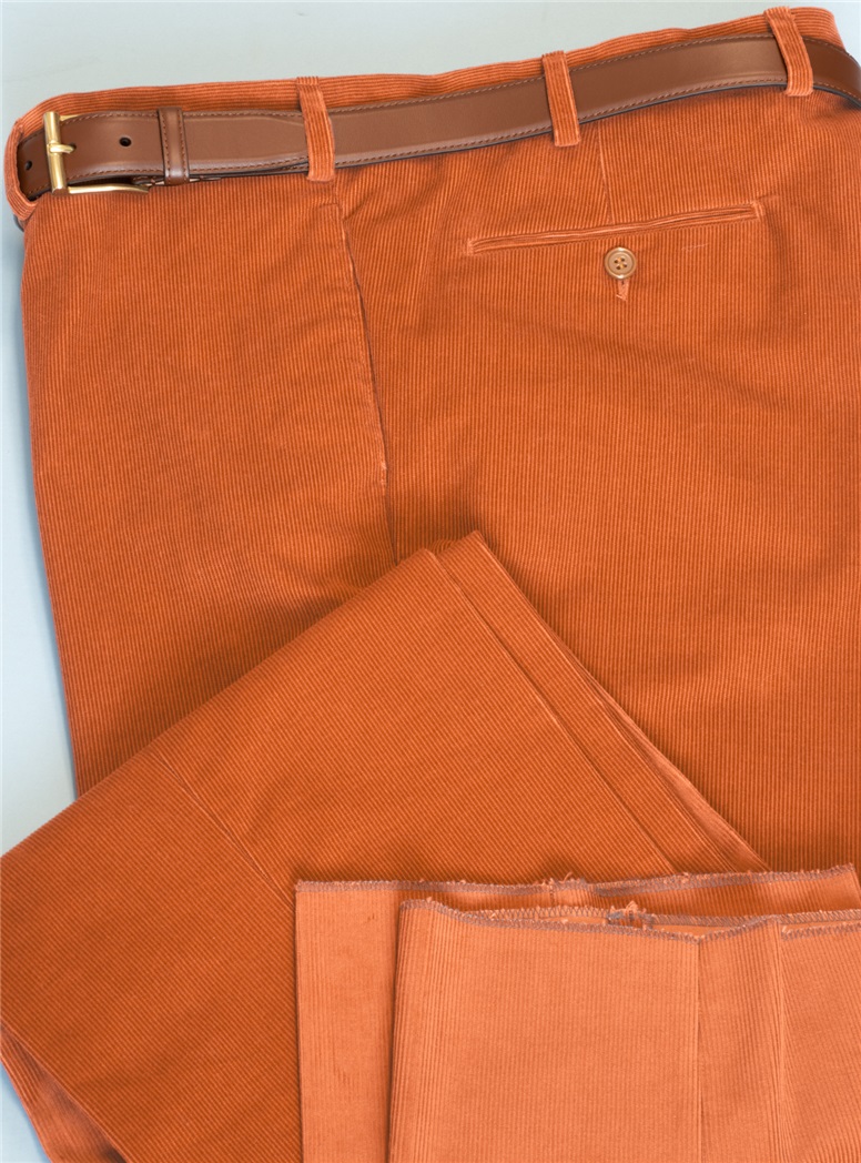 Ginger Corduroy Trousers