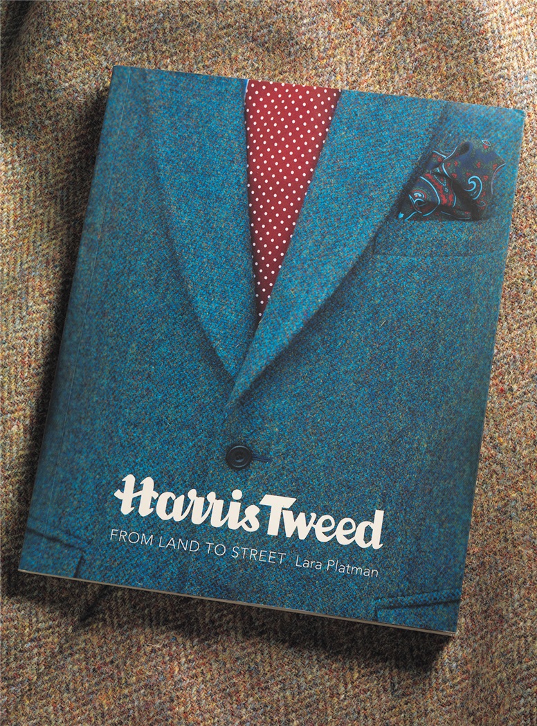 harris tweed over shirt