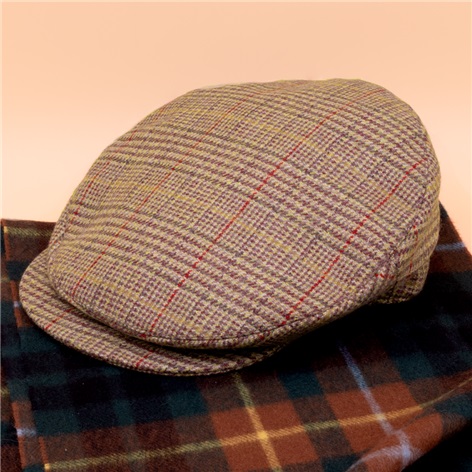 Cashmere Helmsley Glen Plaid Cap