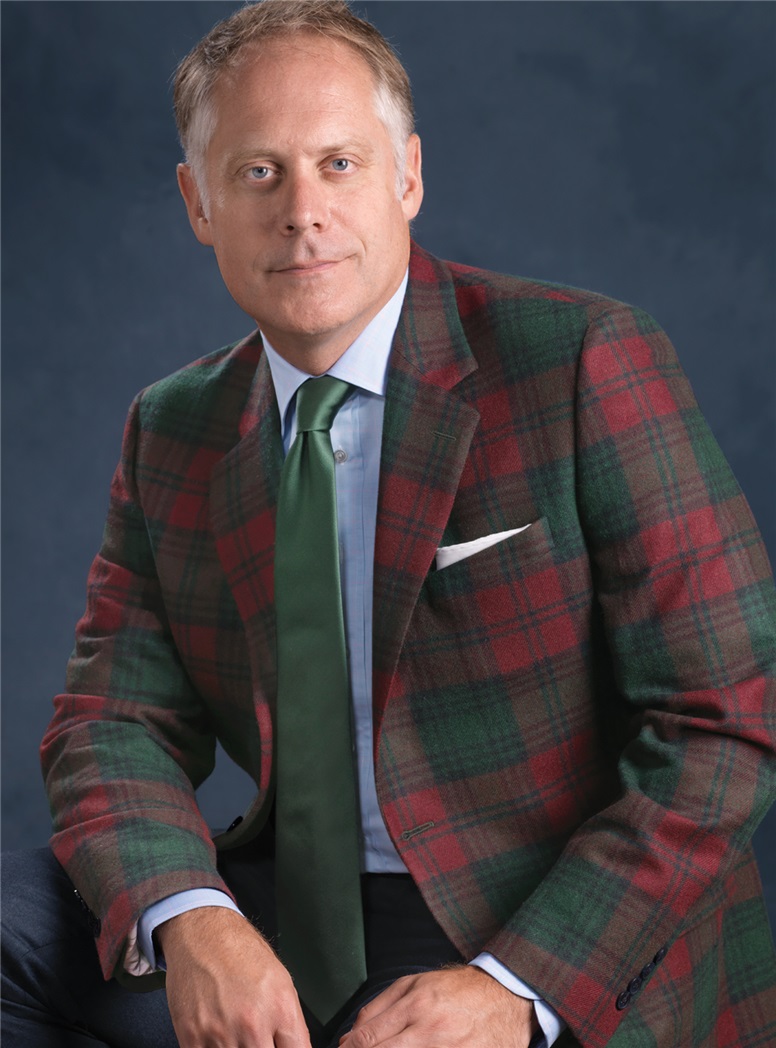 Lindsay Tartan Cashmere Sport Coat