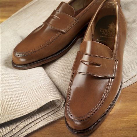 The Harvard Loafer in Whiskey Cordovan