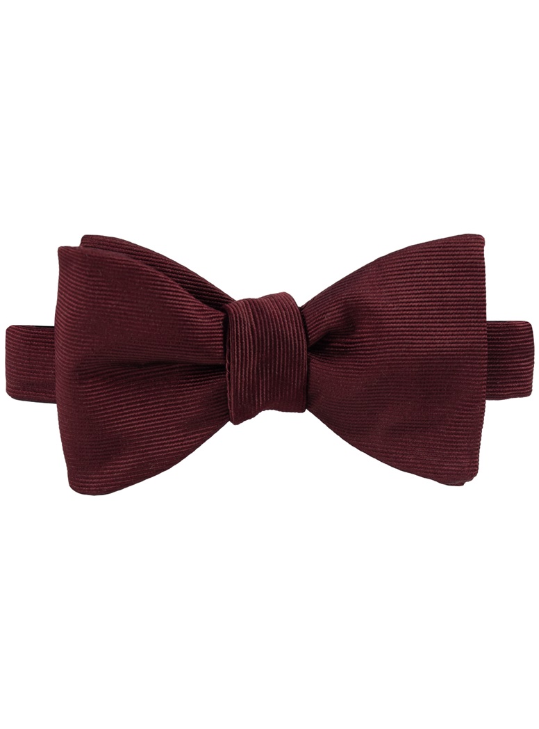 Bow Faille Burgundy