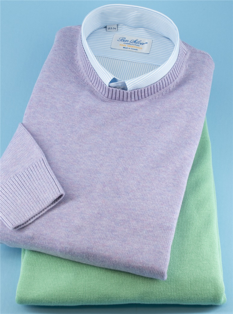 Cotton Crewneck Sweaters