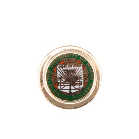 Miami Florida University Blazer Buttons with Enamel