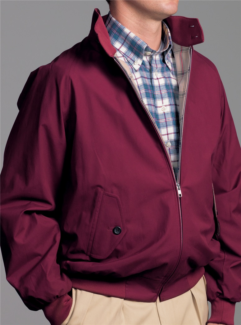 Jacket in Burgundy