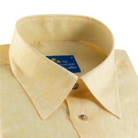 Yellow Charleston Linen Shirt