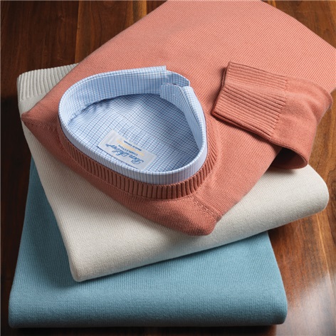Cotton Crewneck Sweaters