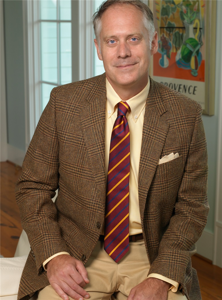 Wool Glen Plaid Sport Coat in Sepia and Brown