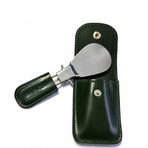 Travel Shoe Horn in Green