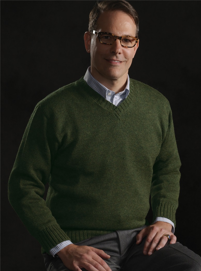Alpaca and Silk V-Neck Sweaters