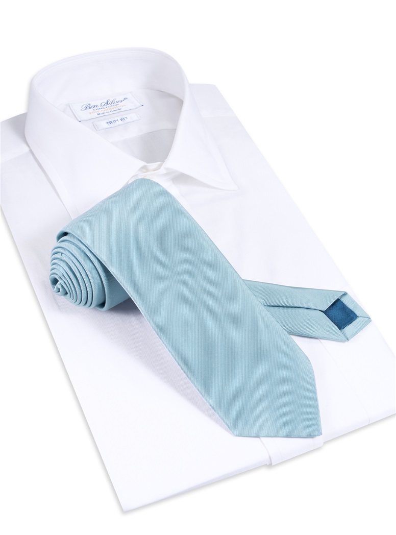 Mogador Solid Tie in Sky