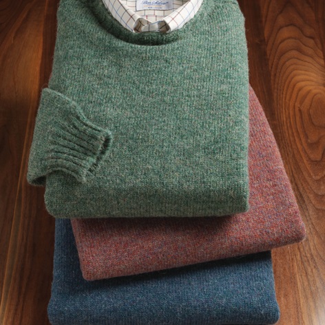 Shetland Crewneck Sweaters