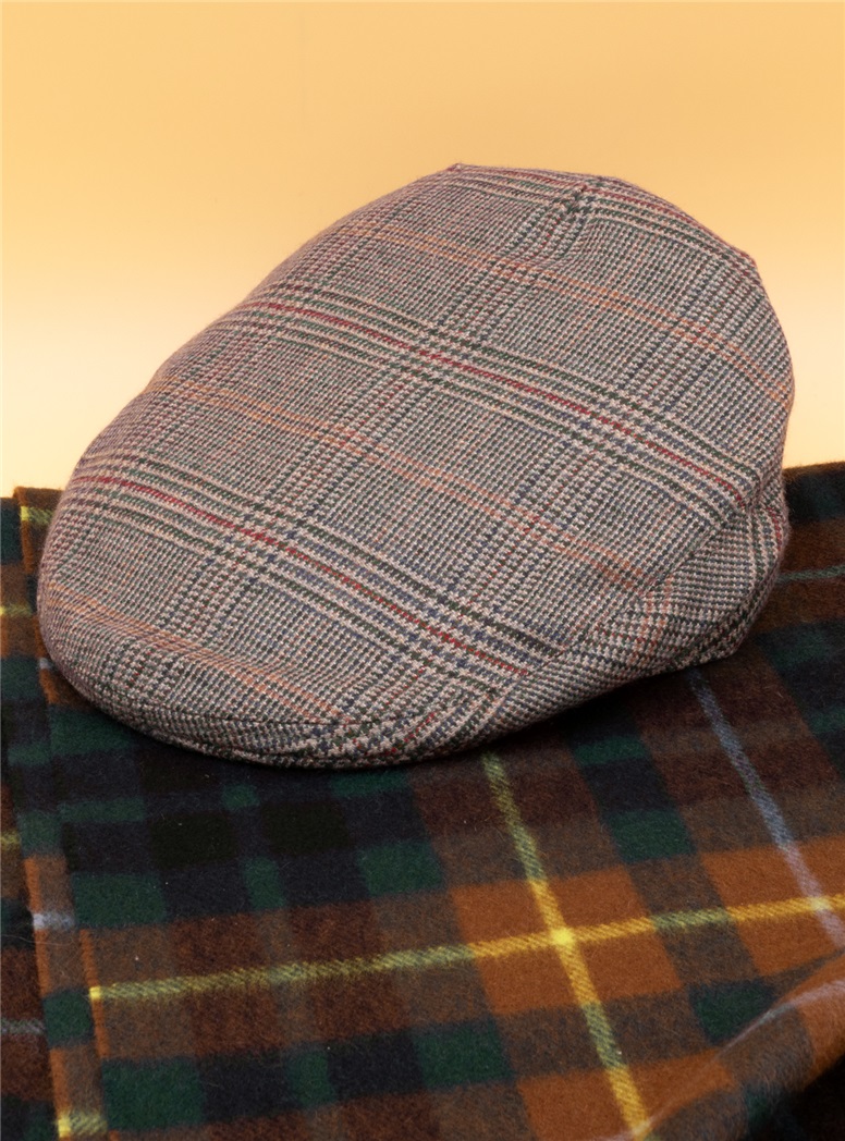 Wool Garforth Glen Plaid Cap