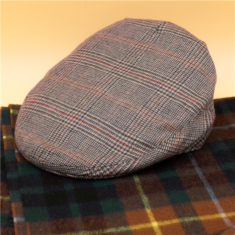 Wool Garforth Glen Plaid Cap