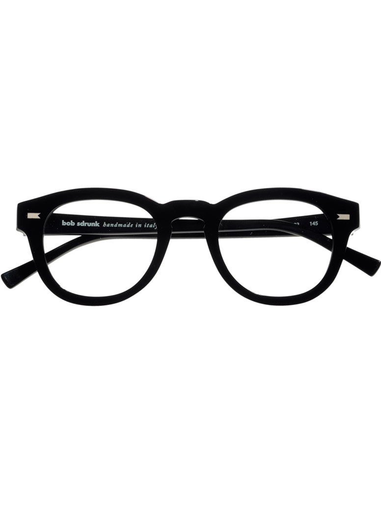 Bold Semi-Square Frame in Black