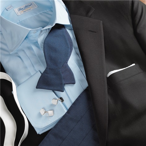 Notch Lapel Tuxedo in Super 150s Wool