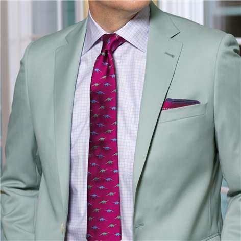 Pale Sage Tropical Wool Sport Coat
