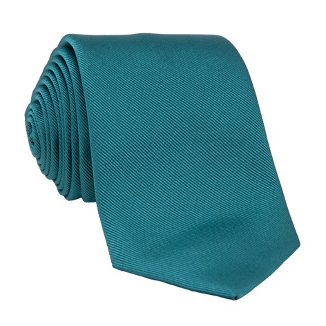 Silk Signature Solid Tie in Seagreen