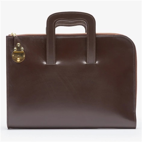 The Melbury Folio in Dark Brown