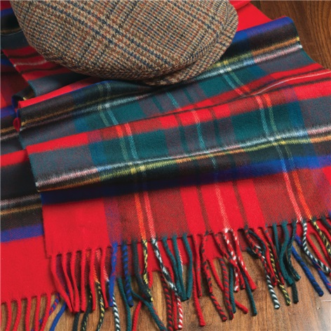 Royal Stewart Wool Scarf