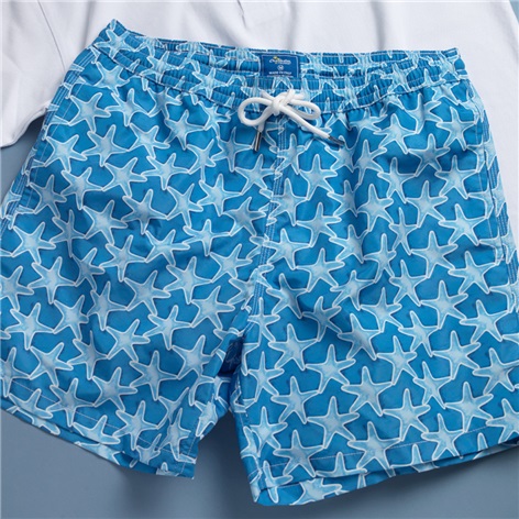 Starfish Print Charleston Trunks