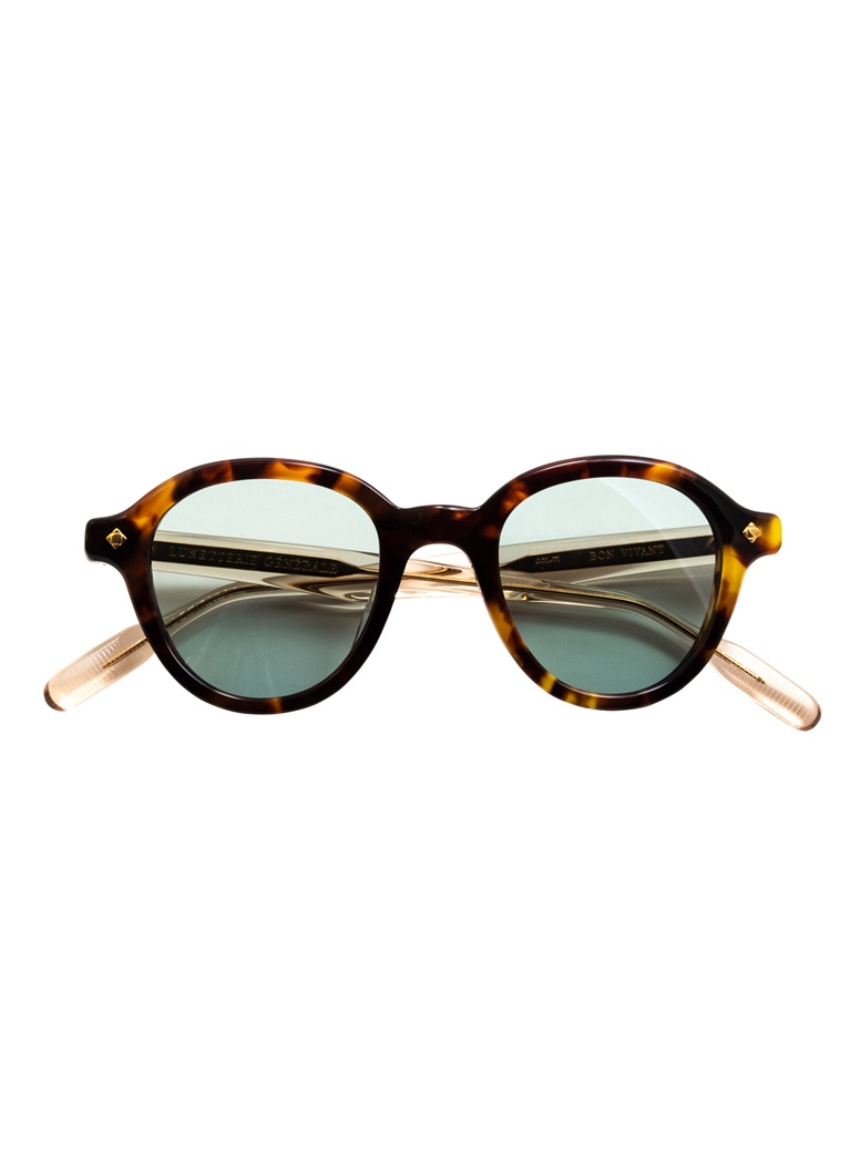 Bold Sunglasses in Tortoise with Crystal Temples