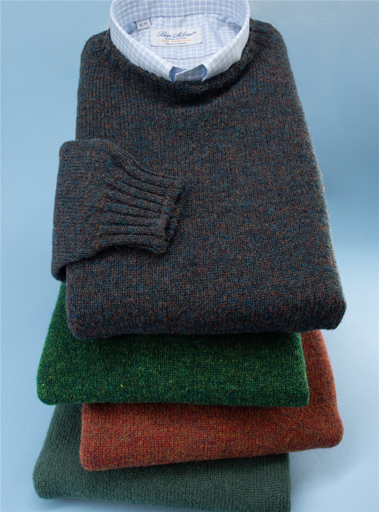 Shetland Crewneck Sweaters