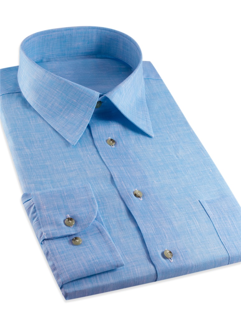 Linen Shirt in Storm