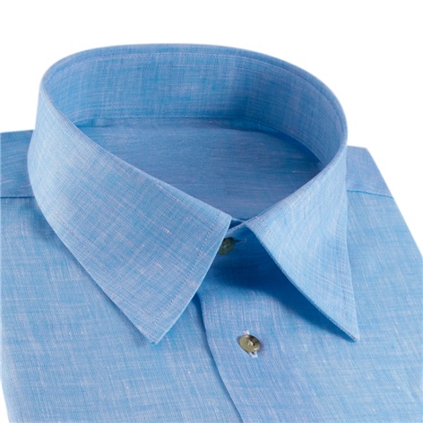 Linen Shirt in Storm