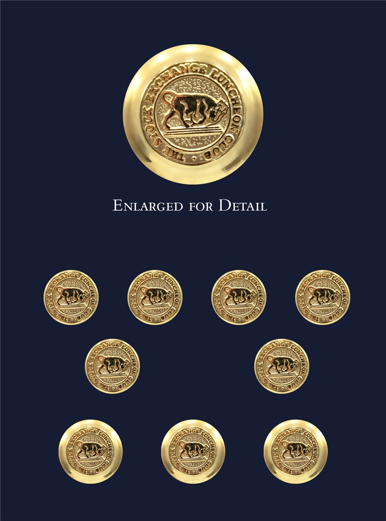 Stock Exchange Blazer Buttons