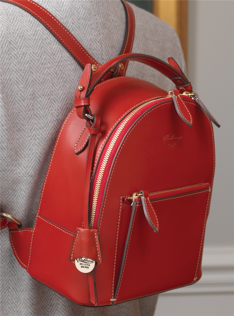 Ladies Leather Backpack