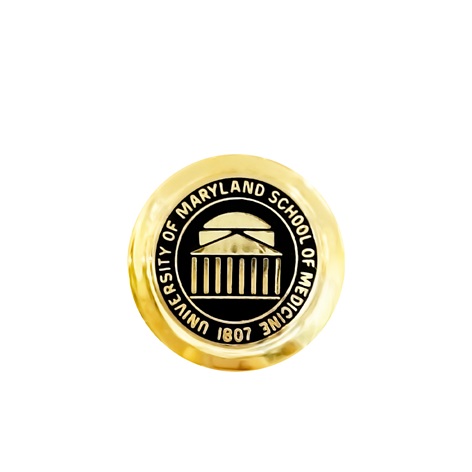 University of Maryland School of Medicine Blazer Button