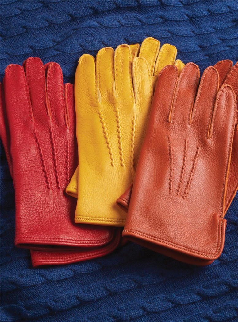 Ladies Unlined Deerskin Gloves