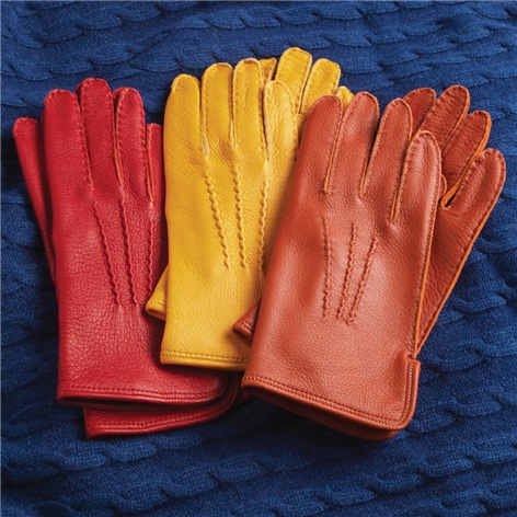 Ladies Unlined Deerskin Gloves