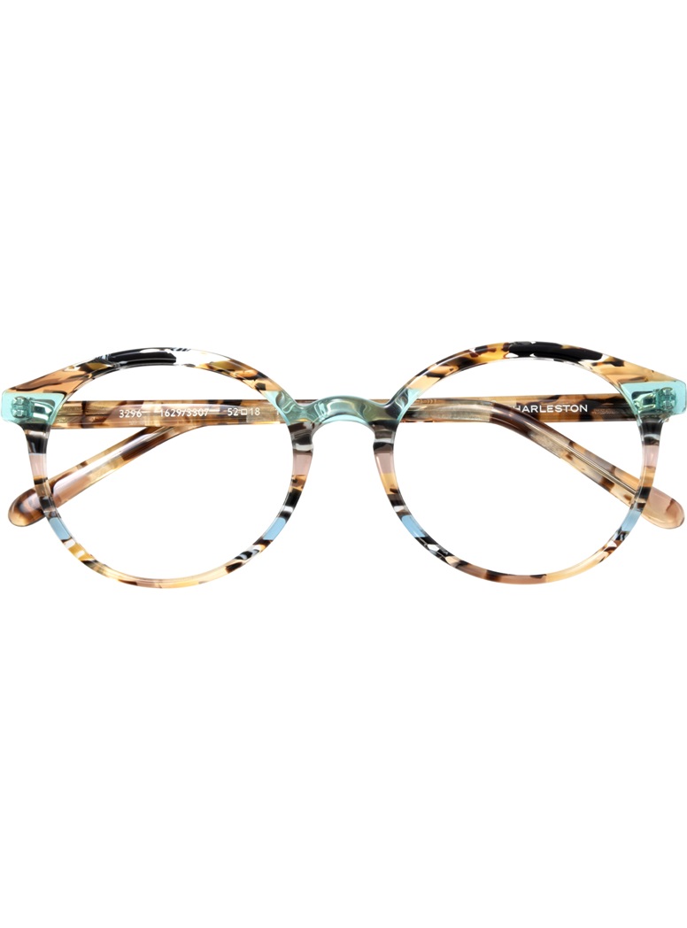 Multi-Colored Wissing P3 Frame in Aqua, Blue, Pink and Brown