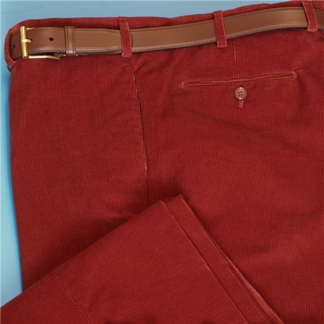 Red Corduroy Trousers