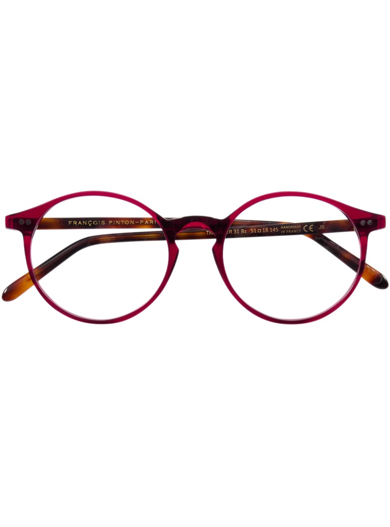 P3 Frames in Rouge with Amber Temples