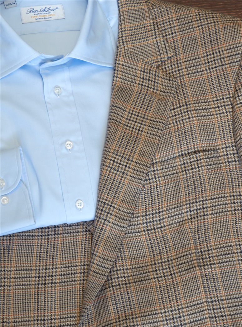Glen Plaid Wool Sport Coat