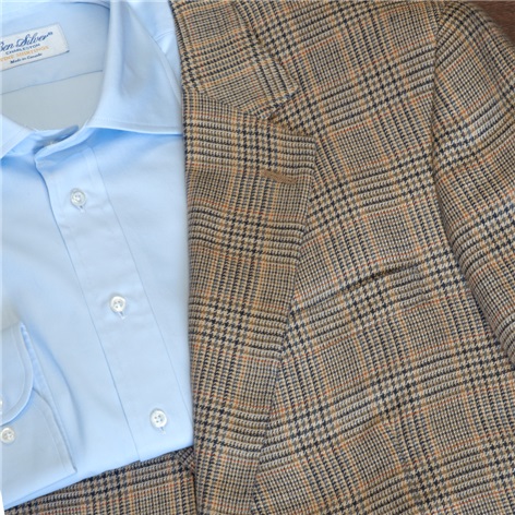 Glen Plaid Wool Sport Coat