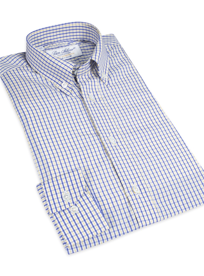 Chldren'S Shirt Blu/Yel Ch