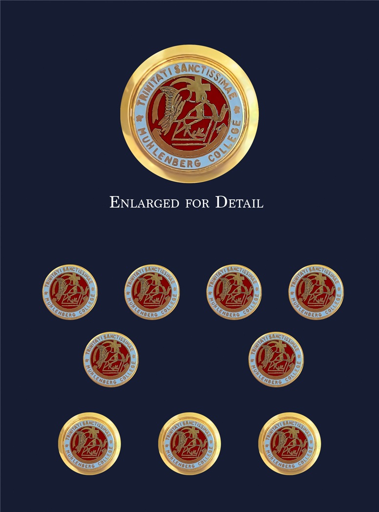 Muhlenberg College Blazer Button