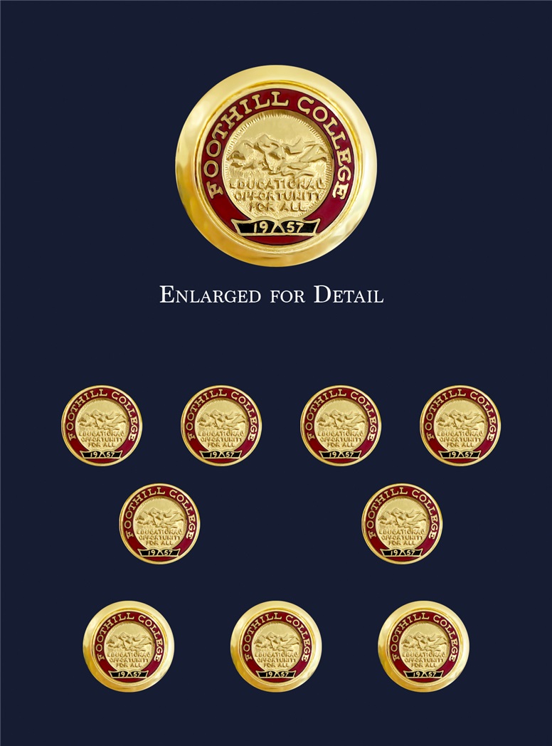 Foothill Blazer Button