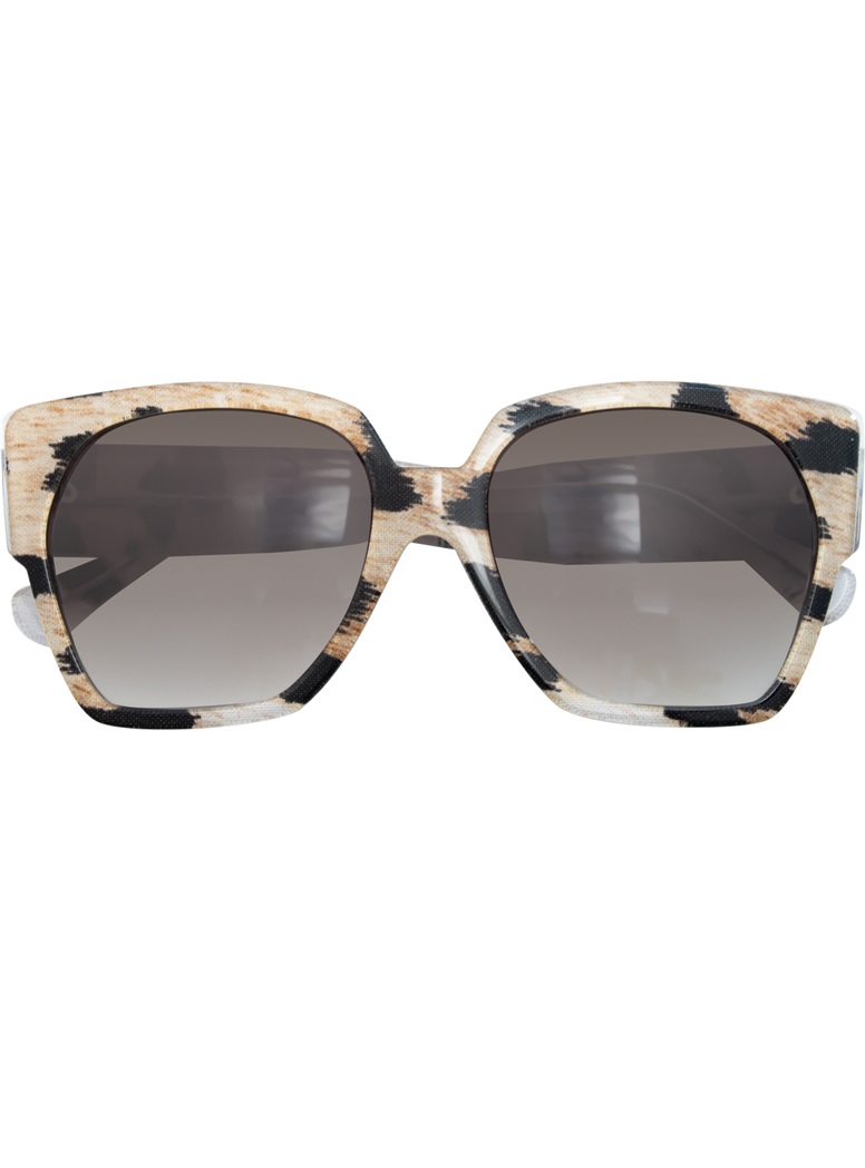 Lafont Sunglasses Square Leopard