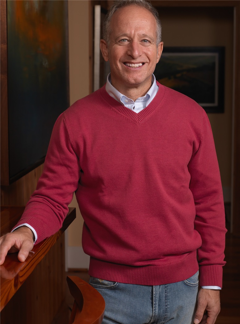 Cotton V-neck Sweaters