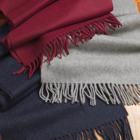 Solid Cashmere Scarves